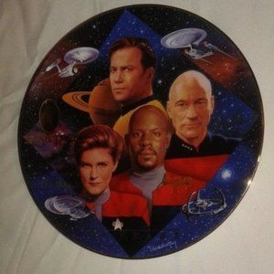 STAR TREK THE CAPTAIN'S TRIBUTE HAMILTON COLLECTION 30 YEARS